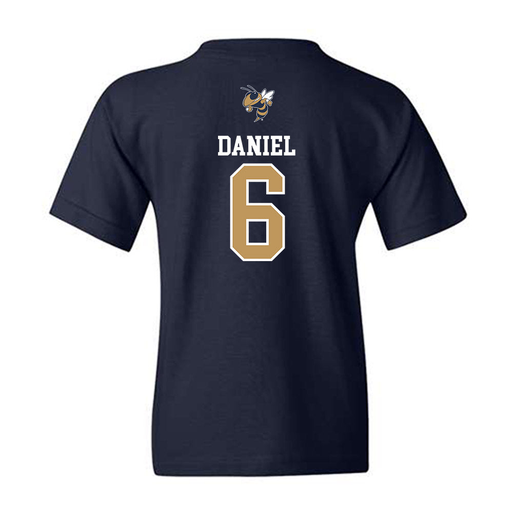 Georgia Tech - NCAA Baseball : Caleb Daniel - Sports Shersey Youth T-Shirt-1