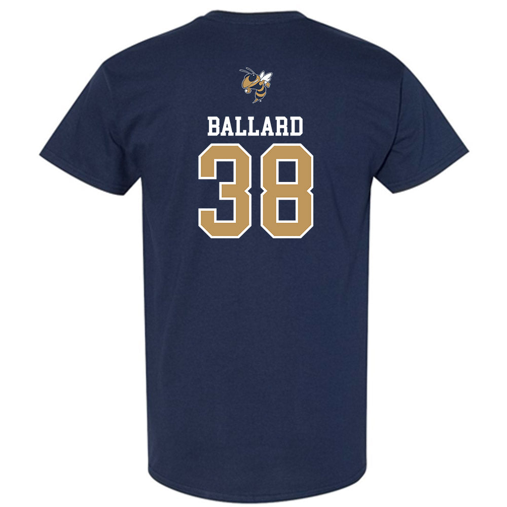 Georgia Tech - NCAA Baseball : Carson Ballard - Sports Shersey T-Shirt-1