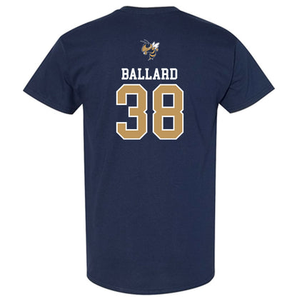 Georgia Tech - NCAA Baseball : Carson Ballard - Sports Shersey T-Shirt-1