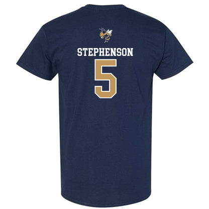 Georgia Tech - NCAA Baseball : Dominic Stephenson - Sports Shersey T-Shirt-1