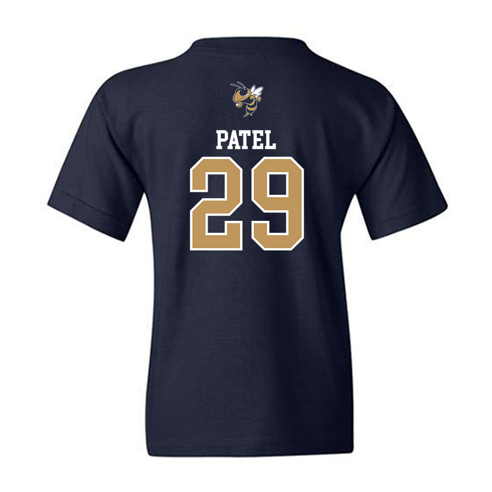 Georgia Tech - NCAA Baseball : Mason Patel - Sports Shersey Youth T-Shirt-1