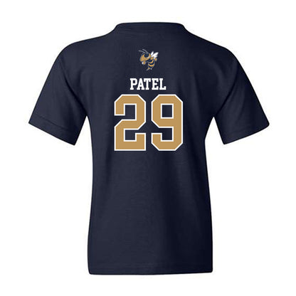 Georgia Tech - NCAA Baseball : Mason Patel - Sports Shersey Youth T-Shirt-1