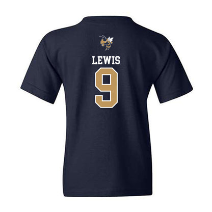 Georgia Tech - NCAA Baseball : Coleman Lewis - Sports Shersey Youth T-Shirt-1