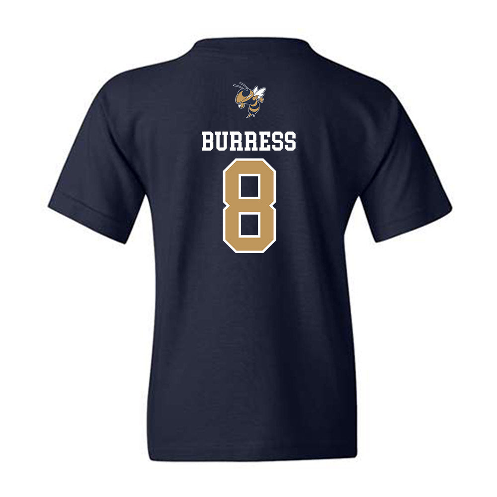 Georgia Tech - NCAA Baseball : Drew Burress - Sports Shersey Youth T-Shirt-1
