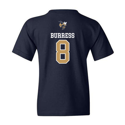 Georgia Tech - NCAA Baseball : Drew Burress - Sports Shersey Youth T-Shirt-1