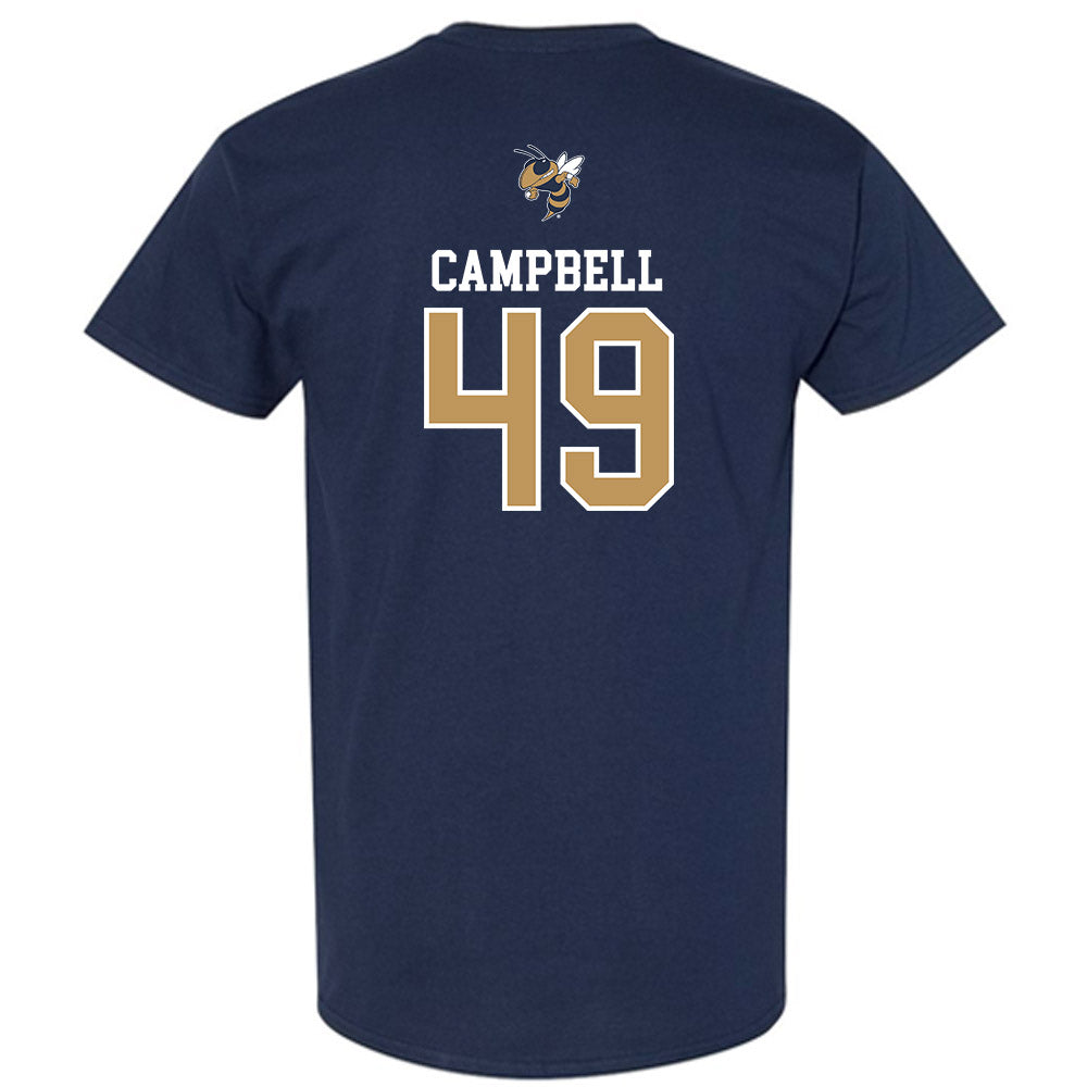 Georgia Tech - NCAA Baseball : Kayden Campbell - Sports Shersey T-Shirt-1
