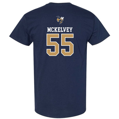 Georgia Tech - NCAA Baseball : Adam Mckelvey - Sports Shersey T-Shirt-1