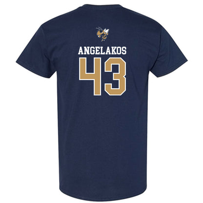 Georgia Tech - NCAA Baseball : Dimitri Angelakos - Sports Shersey T-Shirt-1