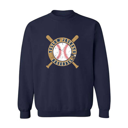 Georgia Tech - NCAA Baseball : Drew Burress - Sports Shersey Crewneck Sweatshirt-0