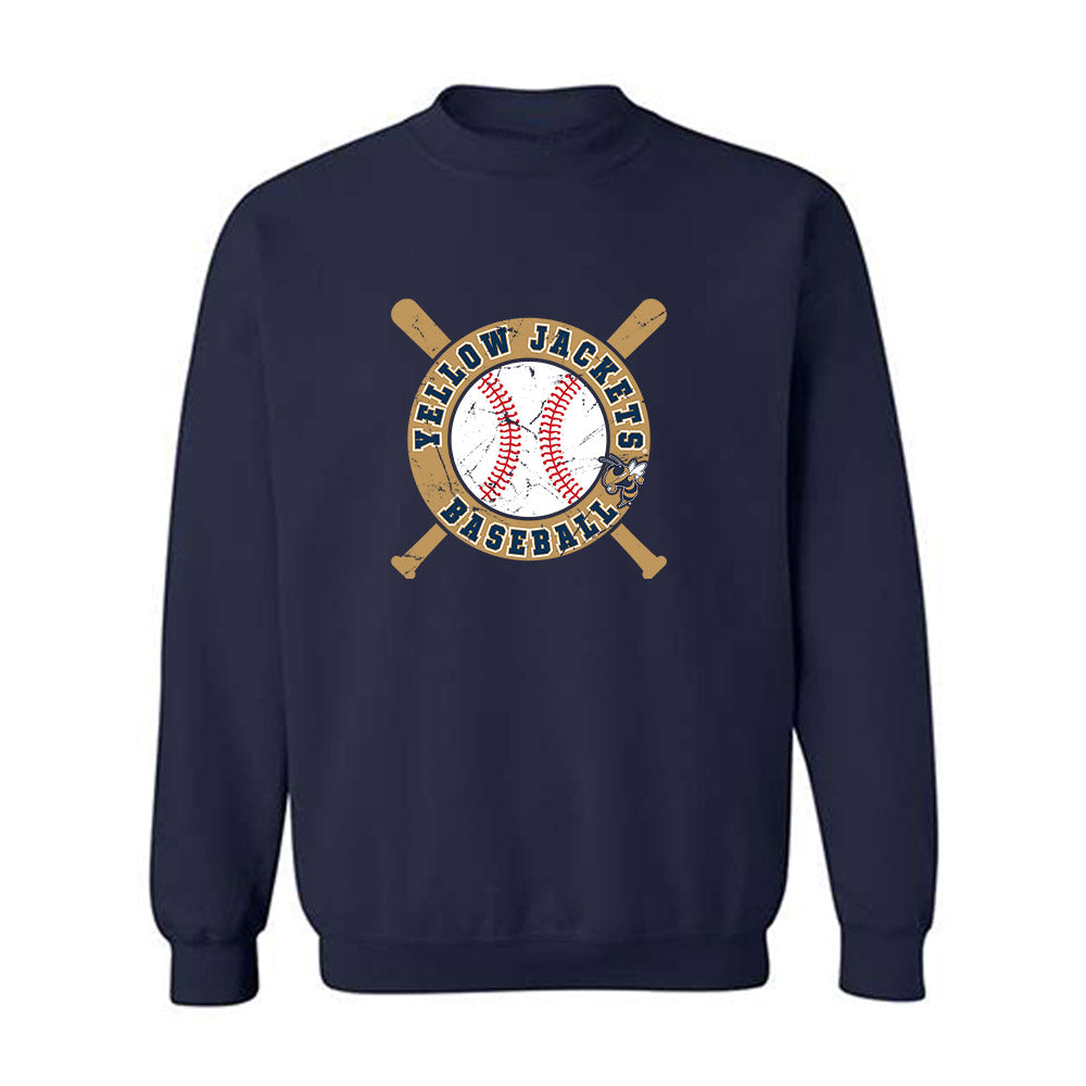 Georgia Tech - NCAA Baseball : Cade Brown - Sports Shersey Crewneck Sweatshirt-0