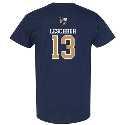Georgia Tech - NCAA Softball : Addison Leschber - Sports Shersey T-Shirt-1