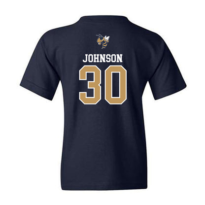 Georgia Tech - NCAA Softball : Madalyn Johnson - Sports Shersey Youth T-Shirt-1