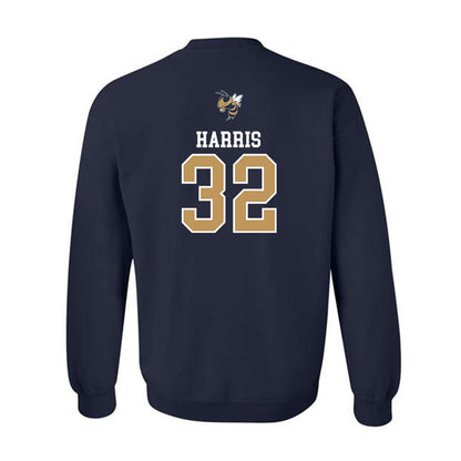 Georgia Tech - NCAA Softball : Tymber Harris - Sports Shersey Crewneck Sweatshirt-1