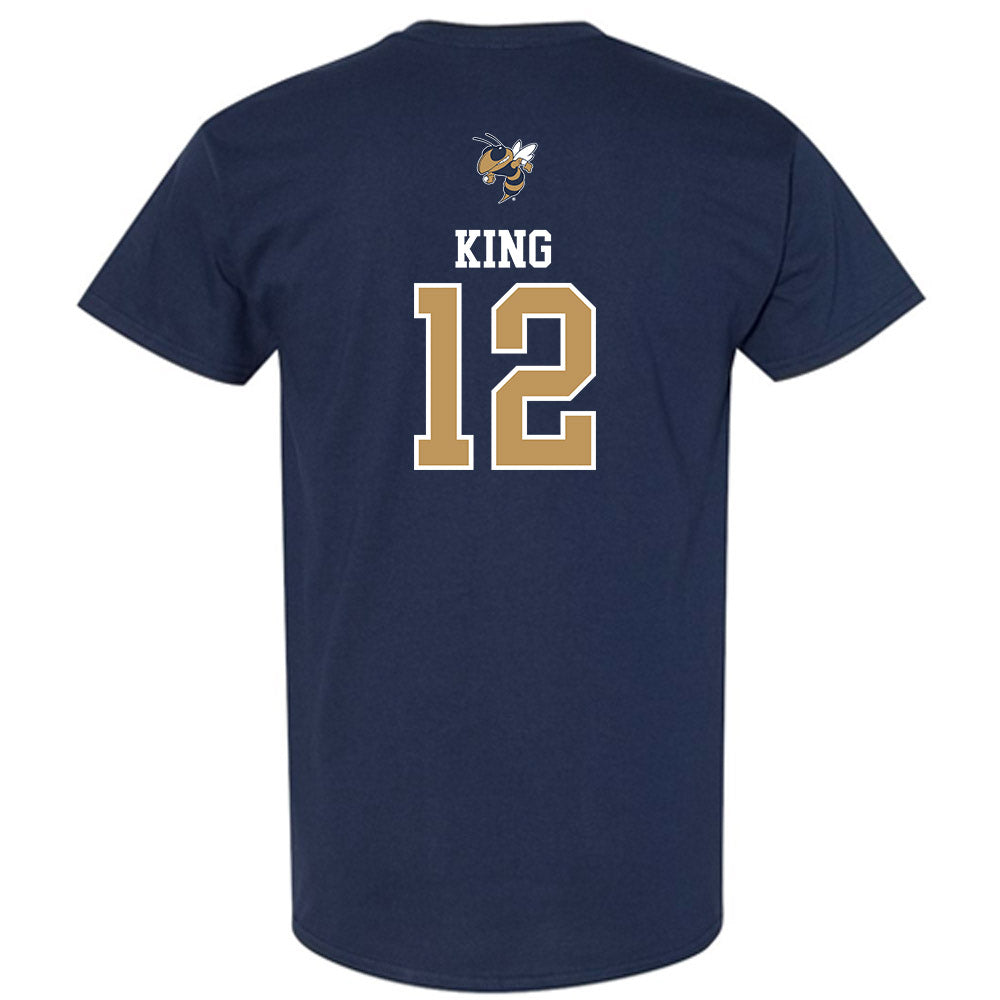 Georgia Tech - NCAA Softball : Gracie King - Sports Shersey T-Shirt-1