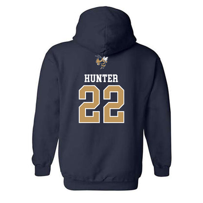 Georgia Tech - NCAA Softball : Reese Hunter - Sports Shersey Hooded Sweatshirt-1