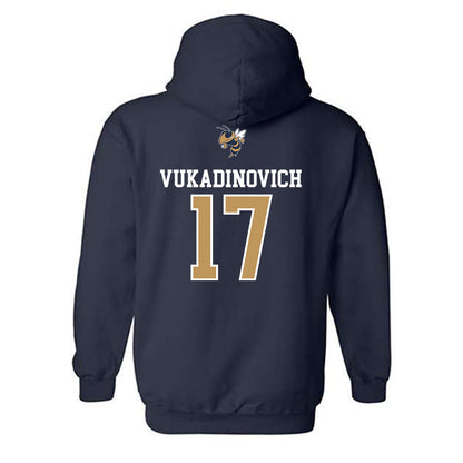 Georgia Tech - NCAA Softball : Paige Vukadinovich - Sports Shersey Hooded Sweatshirt-1
