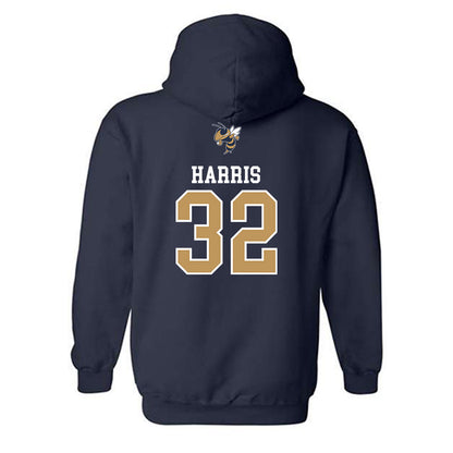 Georgia Tech - NCAA Softball : Tymber Harris - Sports Shersey Hooded Sweatshirt-1