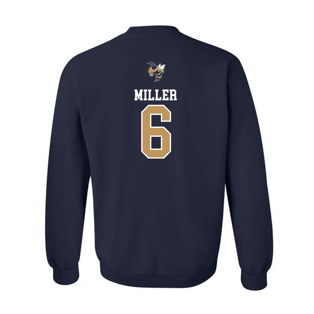 Georgia Tech - NCAA Softball : Payton Miller - Sports Shersey Crewneck Sweatshirt-1
