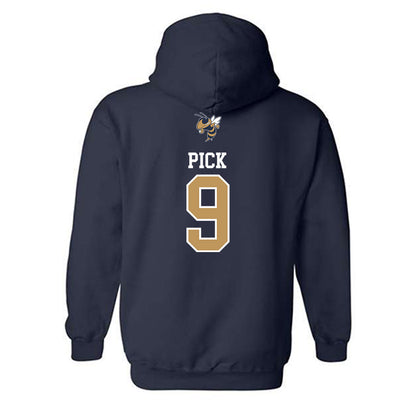 Georgia Tech - NCAA Softball : Landri Pick - Sports Shersey Hooded Sweatshirt-1