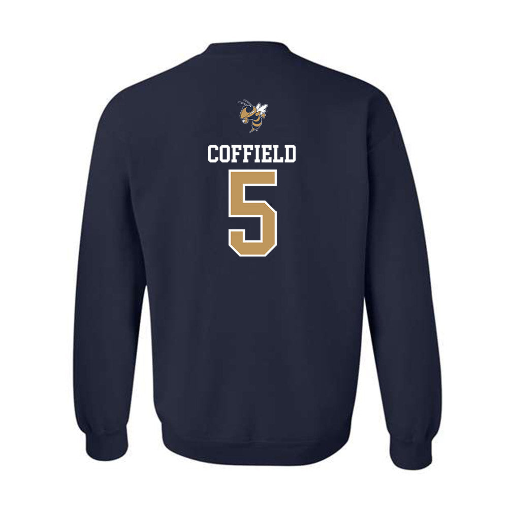 Georgia Tech - NCAA Softball : Makayla Coffield - Sports Shersey Crewneck Sweatshirt-1
