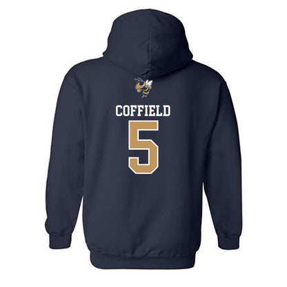 Georgia Tech - NCAA Softball : Makayla Coffield - Sports Shersey Hooded Sweatshirt-1