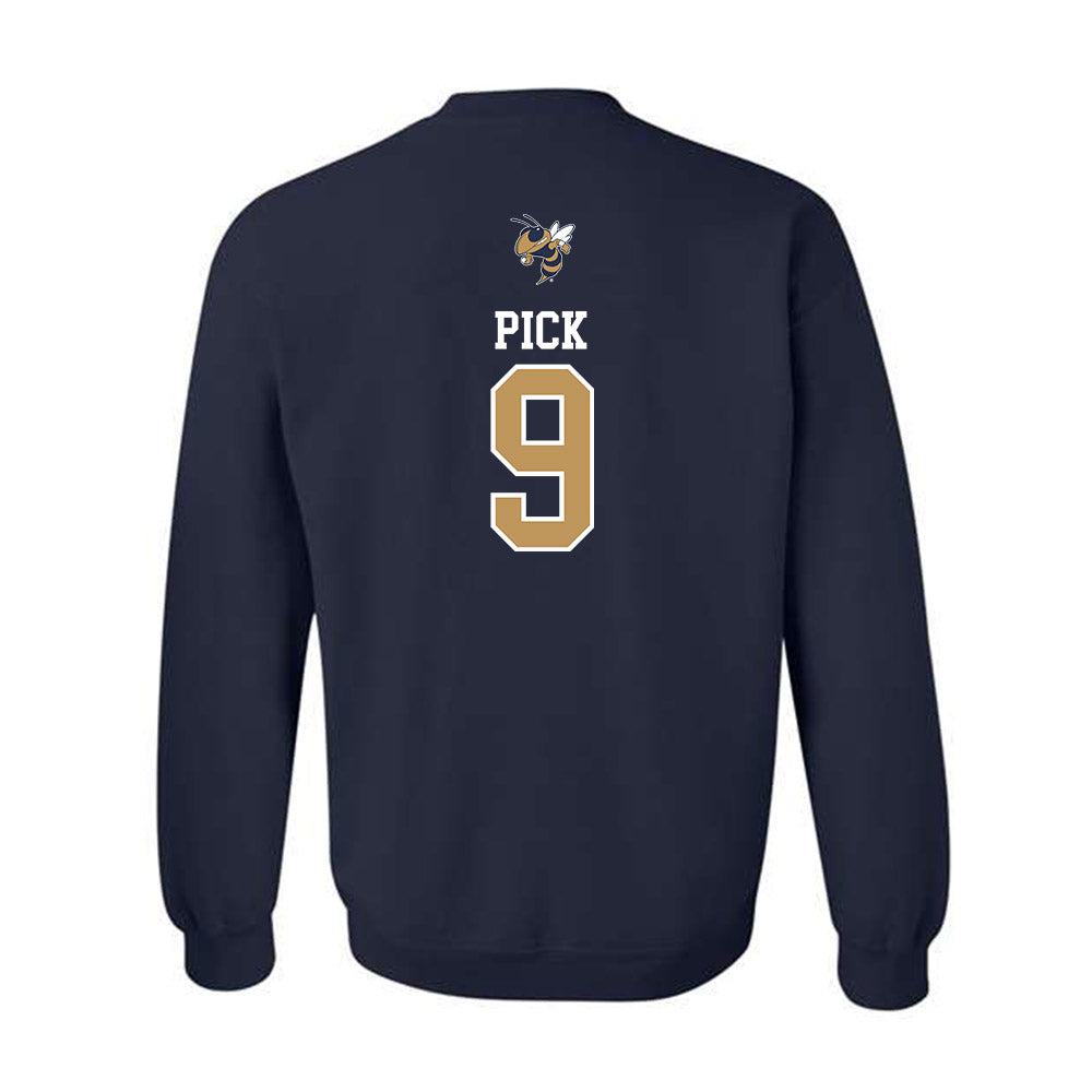 Georgia Tech - NCAA Softball : Landri Pick - Sports Shersey Crewneck Sweatshirt-1