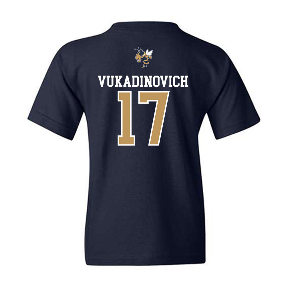 Georgia Tech - NCAA Softball : Paige Vukadinovich - Sports Shersey Youth T-Shirt-1