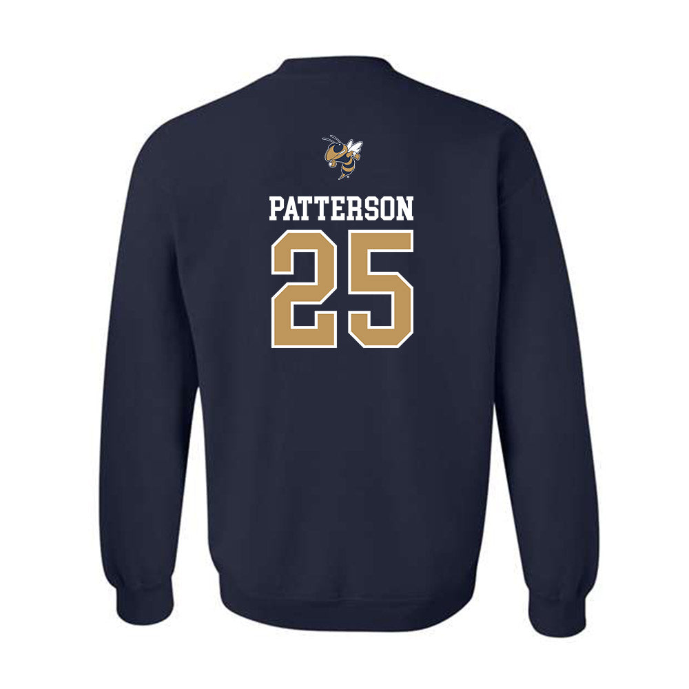 Georgia Tech - NCAA Softball : Caroline Patterson - Sports Shersey Crewneck Sweatshirt-1