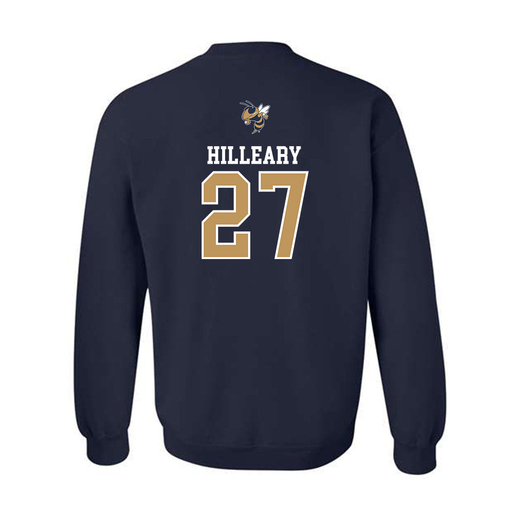 Georgia Tech - NCAA Softball : Kenley Hilleary - Sports Shersey Crewneck Sweatshirt-1