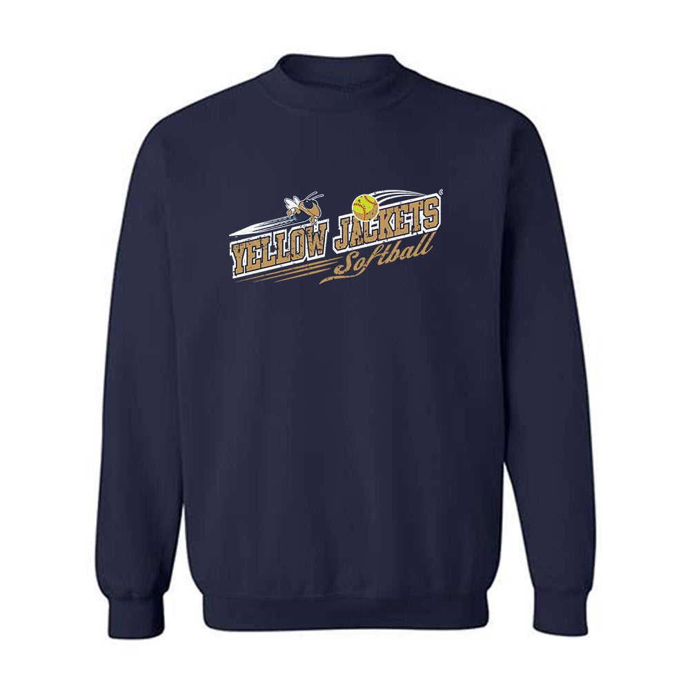 Georgia Tech - NCAA Softball : Abby McKinnis - Sports Shersey Crewneck Sweatshirt-0