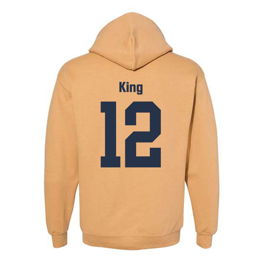 Georgia Tech - NCAA Softball : Gracie King - Sports Shersey Hooded Sweatshirt-1
