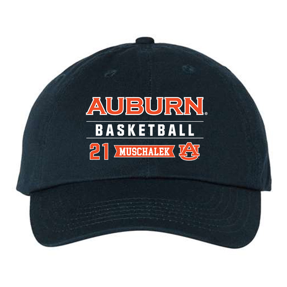 Auburn - NCAA Men's Basketball : Blake Muschalek - Dad Hat-0
