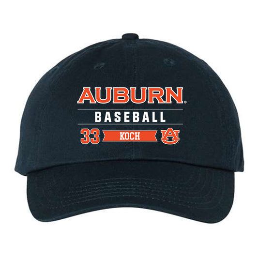 Auburn - NCAA Baseball : Mason Koch - Dad Hat-0