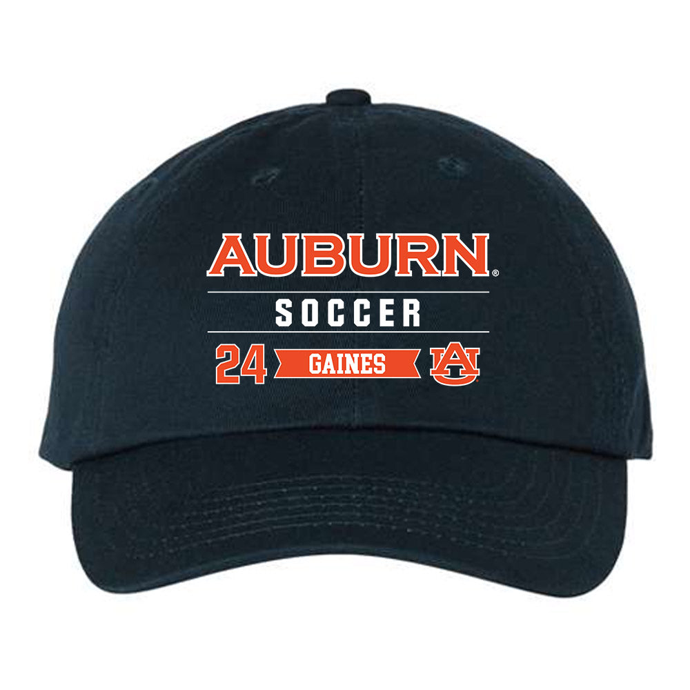 Auburn - NCAA Women's Soccer : Aurora Gaines - Dad Hat-0