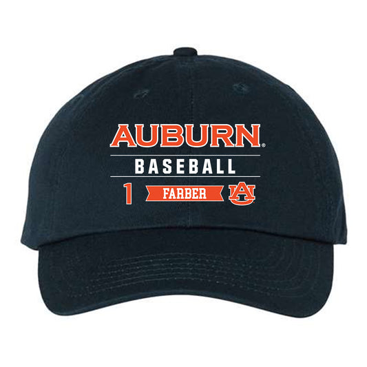Auburn - NCAA Baseball : Ryne Farber - Dad Hat-0