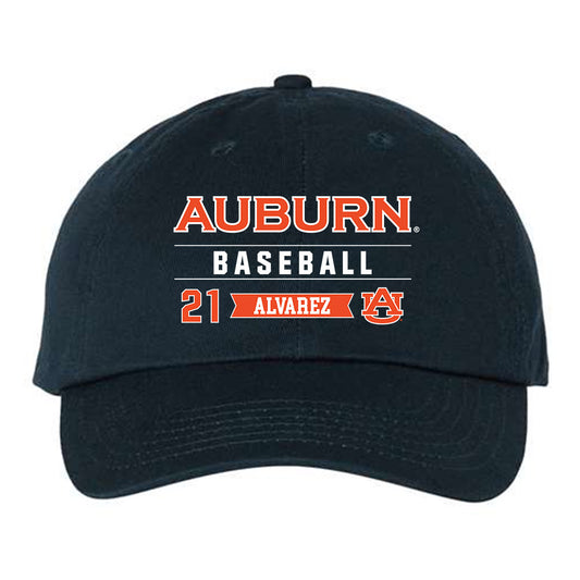Auburn - NCAA Baseball : Andreas Alvarez - Dad Hat-0