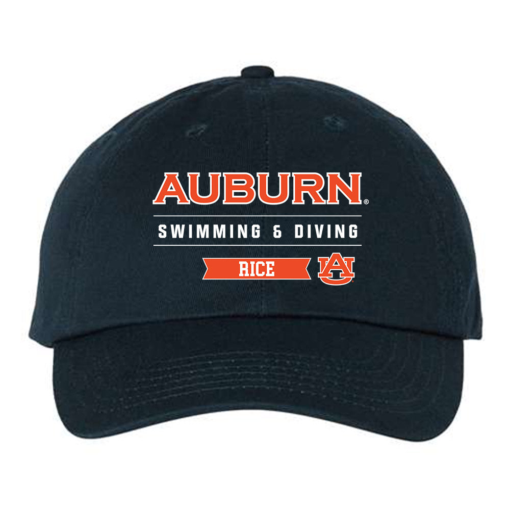 Auburn - NCAA Men's Swimming & Diving : Mike Rice - Dad Hat-0