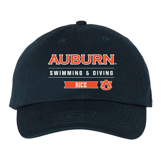 Auburn - NCAA Men's Swimming & Diving : Mike Rice - Dad Hat-0