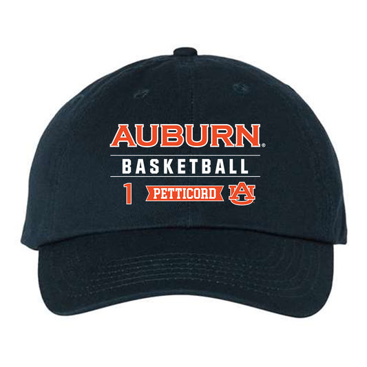 Auburn - NCAA Women's Basketball : Mya Petticord - Dad Hat-0