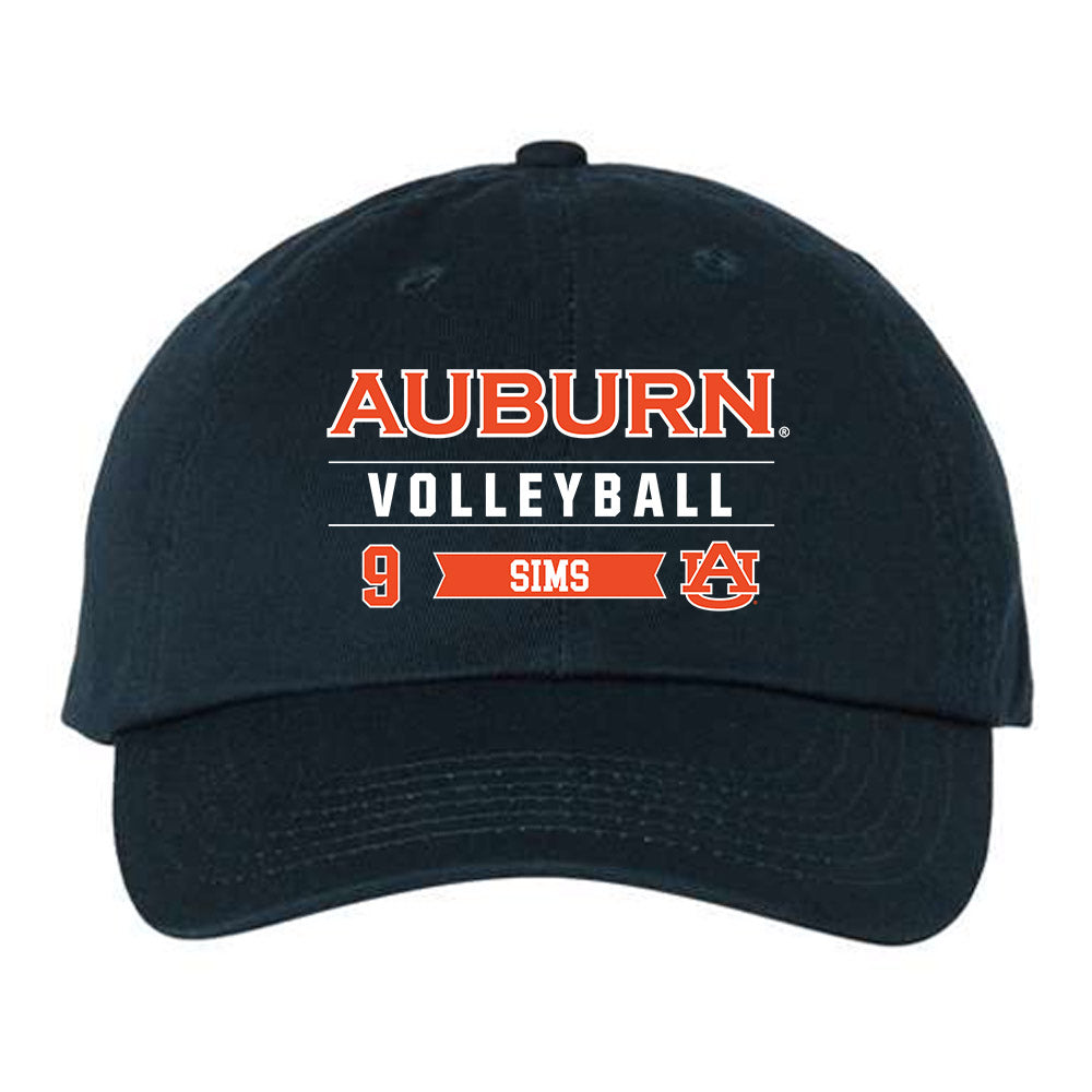 Auburn - NCAA Women's Volleyball : Symone Sims - Dad Hat-0