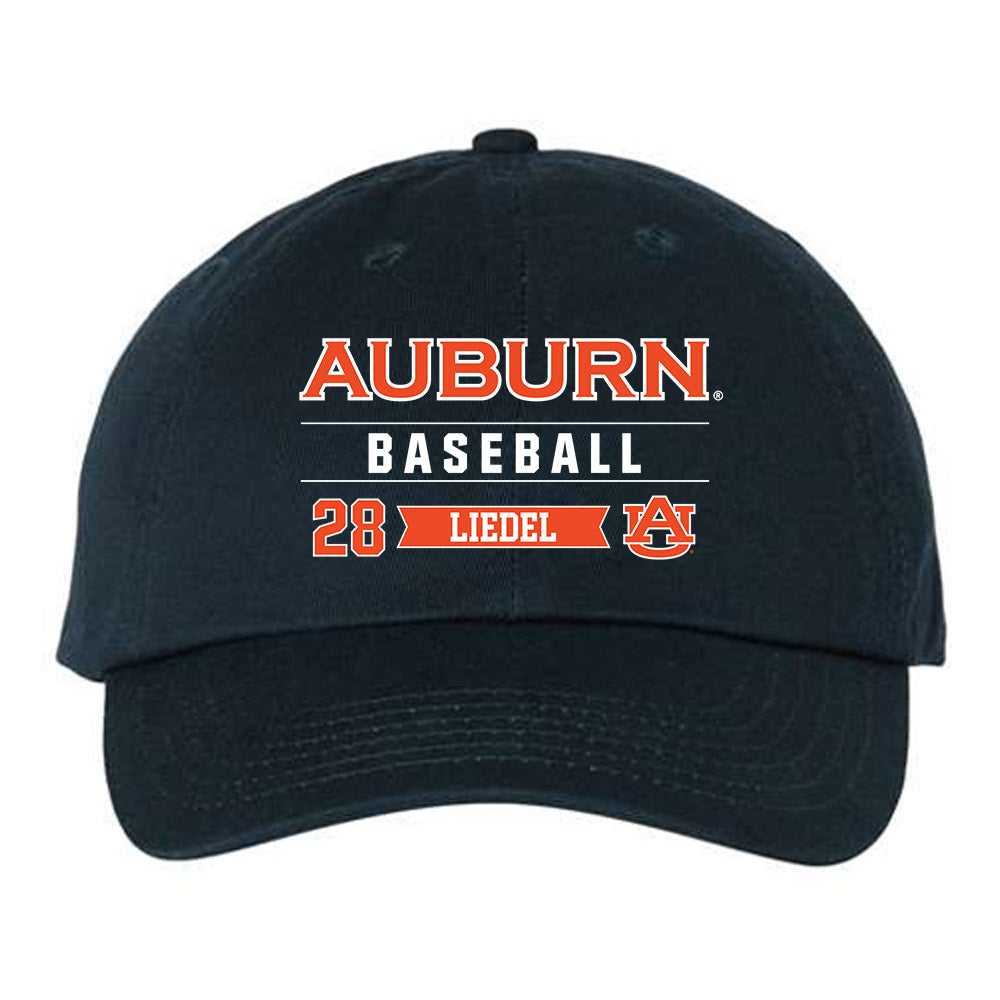 Auburn - NCAA Baseball : Carson Liedel - Dad Hat-0