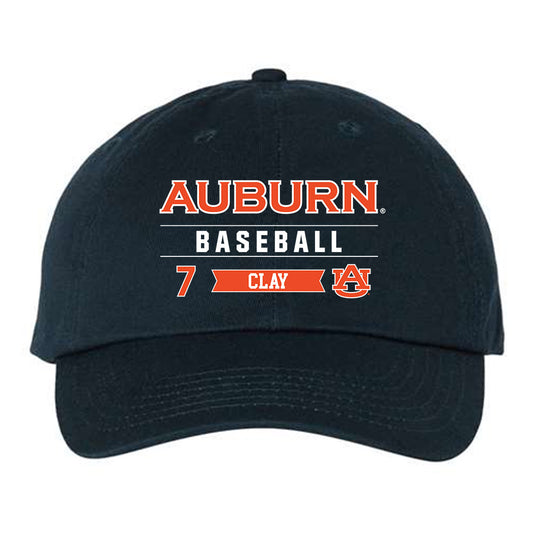 Auburn - NCAA Baseball : Todd Clay - Dad Hat-0