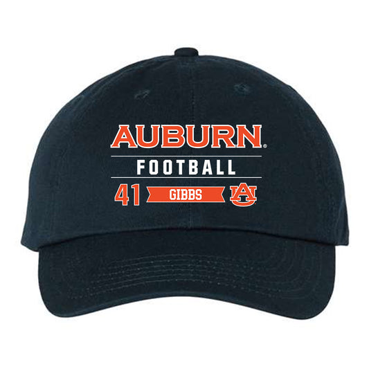 Auburn - NCAA Football : Connor Gibbs - Dad Hat-0