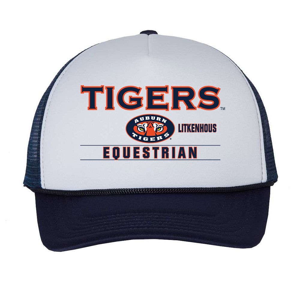 Auburn - NCAA Equestrian : Isabel Litkenhous - Trucker Hat-0