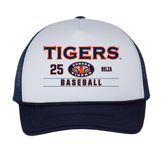 Auburn - NCAA Baseball : Taylor Belza - Trucker Hat-0