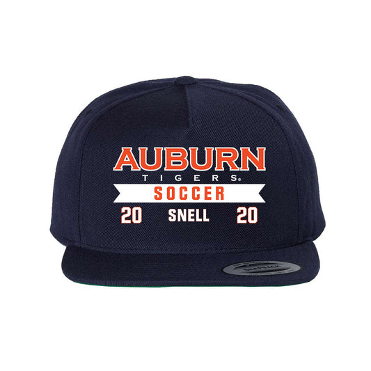 Auburn - NCAA Women's Soccer : Kylie Snell - Snapback Hat-0