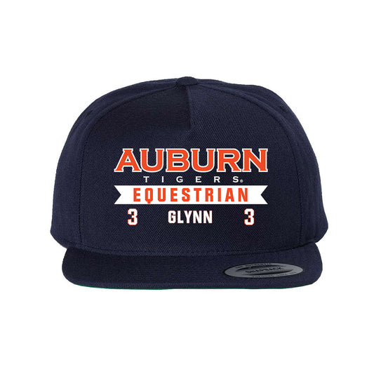 Auburn - NCAA Equestrian : Avery Glynn - Snapback Hat-0
