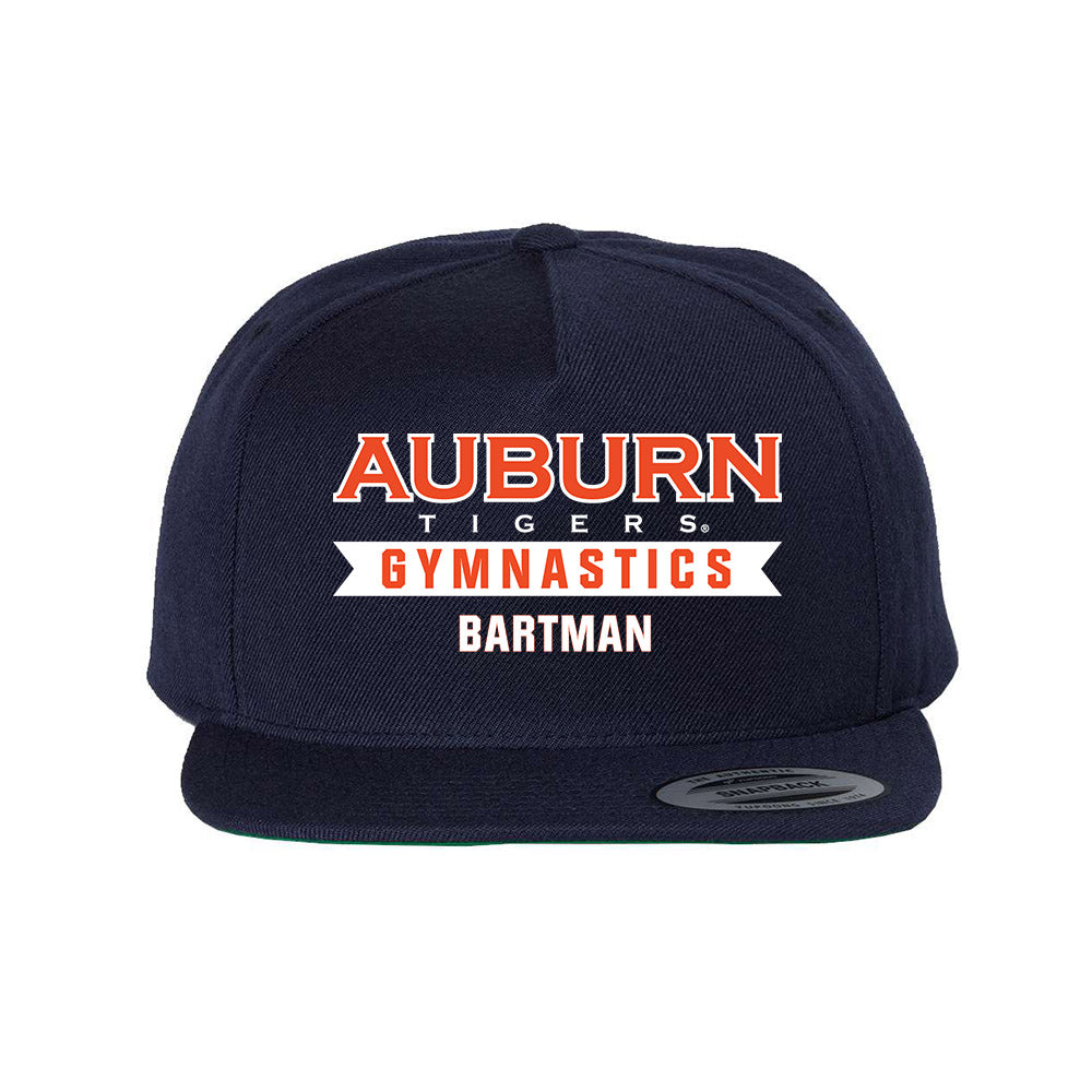 Auburn - NCAA Women's Gymnastics : Bryn Bartman - Snapback Hat-0