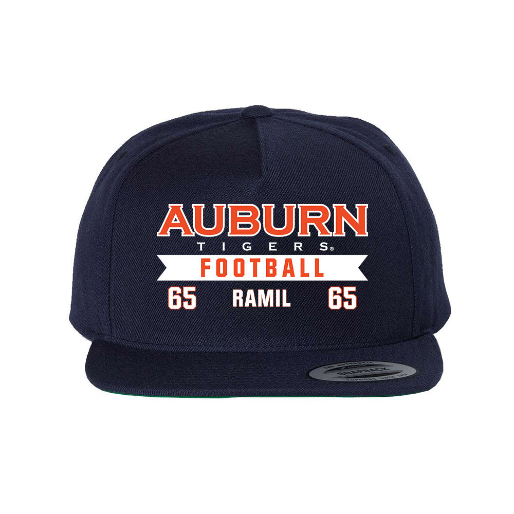 Auburn - NCAA Football : Stanton Ramil - Snapback Hat-0