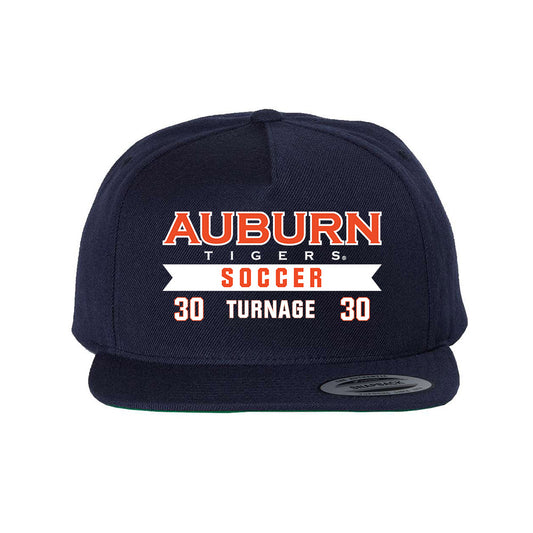 Auburn - NCAA Women's Soccer : Tahirah Turnage - Snapback Hat-0